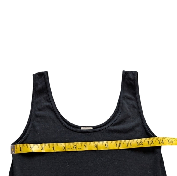 Orange Fashion Village Bamboo Thick Strap Layering Tank Black Women's One Size - Picture 7 of 8